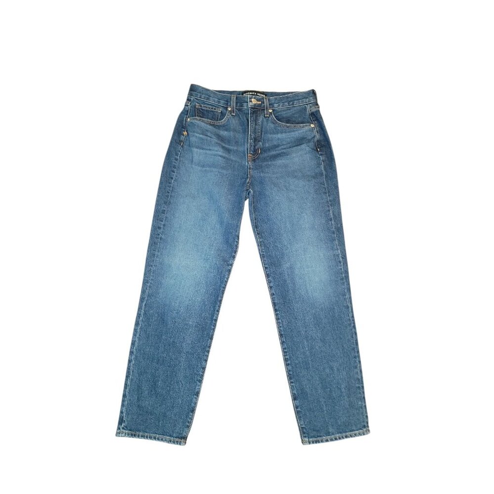 Veronica Beard Ryleigh Straight Slim High Rise Denim Jeans Wmn 29/8
